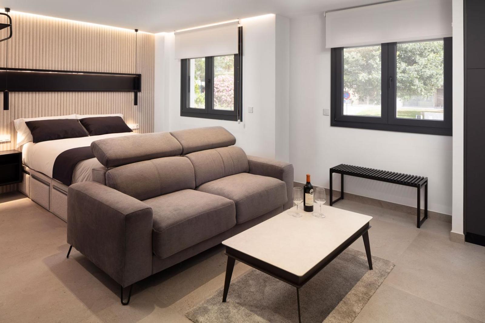 Biznaga Suites Málaga Habitación foto